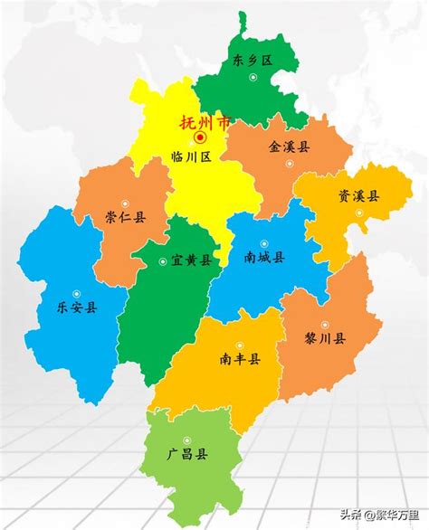 江西抚州人口最多的四个县区： 第一是临川