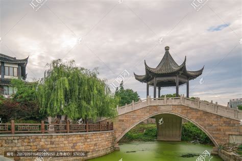 中国无锡梅里古镇风光,历史遗迹,建筑摄影,摄影,汇图网www.huitu.com