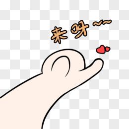 勾手指非主流头像