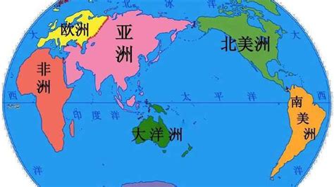 南半球地图图片