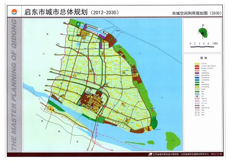 启东市城市总体规划图（市域空间利用规划2030年） - 国土空间规划