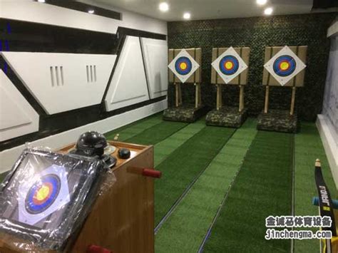 重庆市某台球俱乐部室内射箭项目顺利完工！ -长沙市金诚马体育设备有限公司