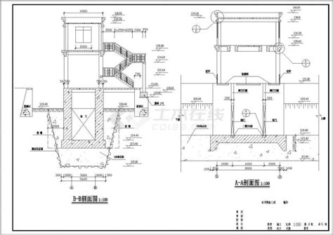 【精选】水利工程双孔干支分水闸设计CAD图纸_水利方案展示_土木在线
