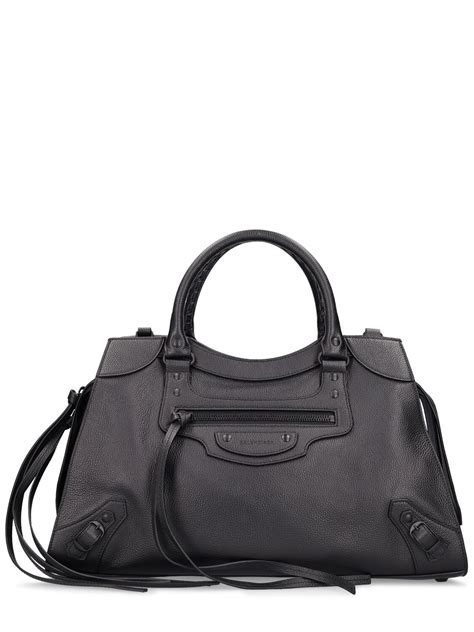 Balenciaga Medium Neo Classic Tote Bag - Black | Editorialist