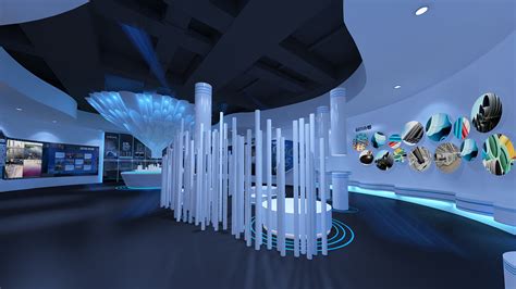 高科技创新展 展厅 展位美陈 活动 效果图制作_Bigggg-站酷ZCOOL