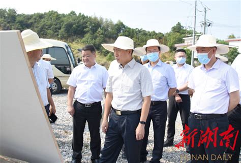 曾超群赴新化调研娄底春田民用机场项目时强调 县市一体共同加速推进机场项目前期工作 - 时政新闻 - 新湖南