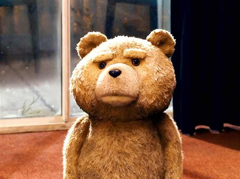 电影里的泰迪熊生气时的表情图片手机壁纸免费_591彩信网