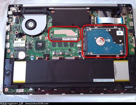 华硕X455本子拆解升级SSD_华硕-JD游戏