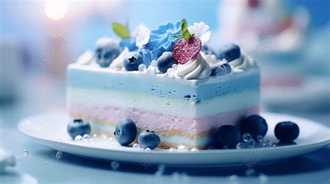【蓝色系生日甜品台的做法步骤图，怎么做好吃】若妈厨房_下厨房