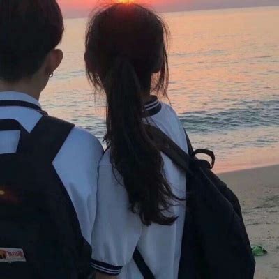 校园非主流情侣头像
