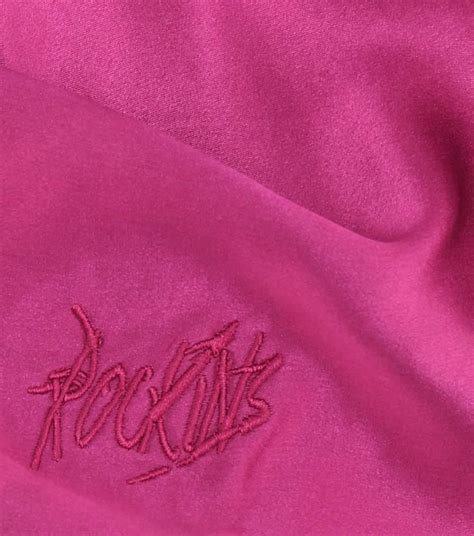 Rockins Classic Skinny Silk Scarf In Pink | ModeSens
