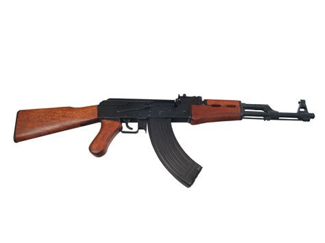 REPLICA AK-47 RIFLE BY DENIX SEMI AUTOMATIC RIFLE GOLD – SADDAM HUSSEIN ...