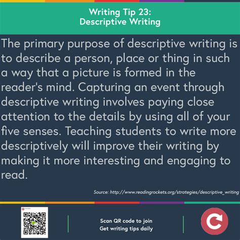 英语写作技巧 23 - Descriptive Writing - 知乎