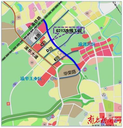 投资2亿 国道212南充火车北站段将实施改造(图)_新浪四川_新浪网