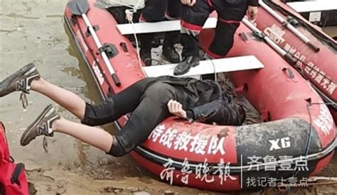 浙江台州男孩意外落水 村民险境中接力救援-中国网