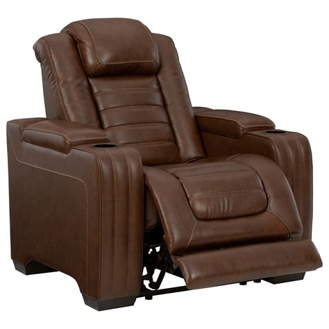 Signature Design by Ashley Backtrack Power Recliner with Adjustable ...