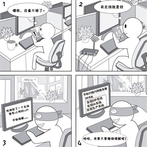 @战友，这组网络安全警示漫画发人深省，不容错过_央广网