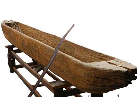 广州高州出土古代独木舟 距今1500年以上历史