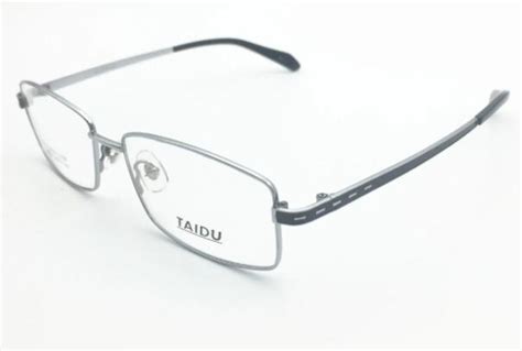 OULE 新款商务金属眼镜框超轻钛合金高档双色近视眼镜 黑色_眼镜框_OULE眼镜网