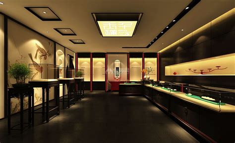 郑州180平米翡翠店装修设计效果图 - 设计案例 - 正设计