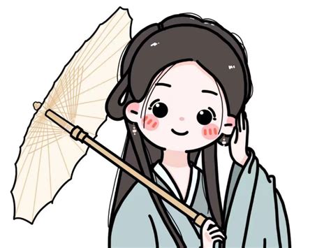 小女生可爱卡通古风头像