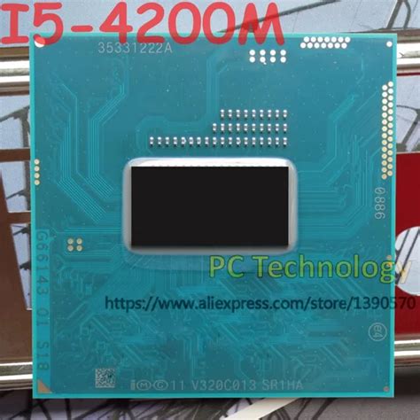 Original Intel Core I5 4200M SR1HA CPU I5 4200M processor FCPGA946 2 ...