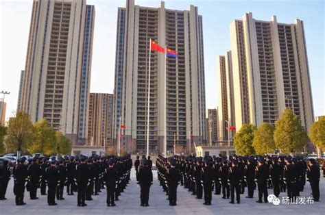 县公安局举行庆祝 “中国人民警察节”升旗仪式_砀山县人民政府