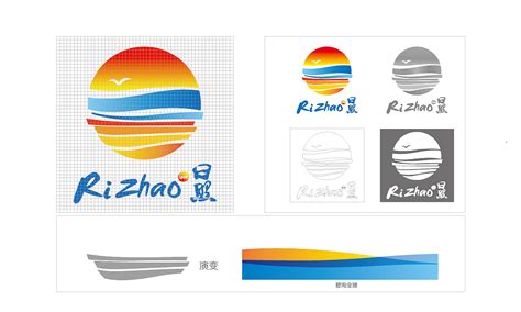 日照|Graphic Design|Logo|十六视觉创意设计_Original作品-站酷(ZCOOL)