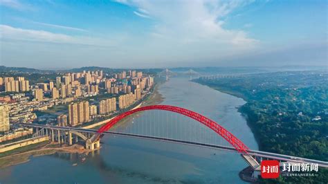 打破钢管混凝土系杆拱桥世界纪录 四川合江长江公路大桥还有这些设计巧思 - 封面新闻