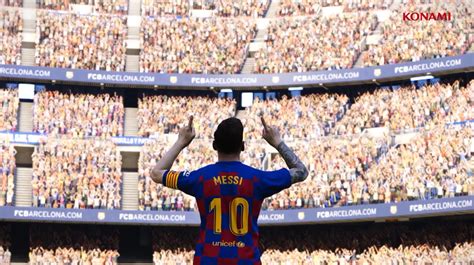 游戏新消息：E3实况足球2020正式公布梅西王者归来_公会界