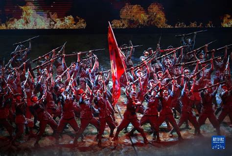 大型红色文旅史诗剧《长征第一渡》在江西于都首演-新闻中心-温州网