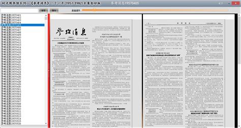 老报纸-《参考消息》二十六年(1957-1982)全集影印版 电子版 时光图书馆