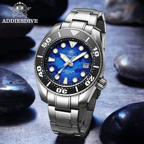 Addies Dive 2021 New Men Watch Nh35 Automatic Watch Sapphire Crystal ...