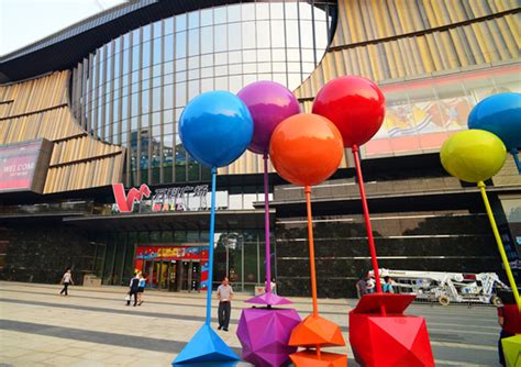 玻璃钢气球造型 绚丽多彩的颜色 四川玻璃钢雕塑厂家 - - 景观雕塑供应 - 园林资材网