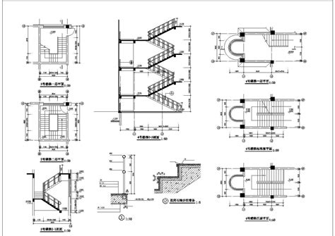 CAD建筑平面图楼梯示意要怎么理解？
