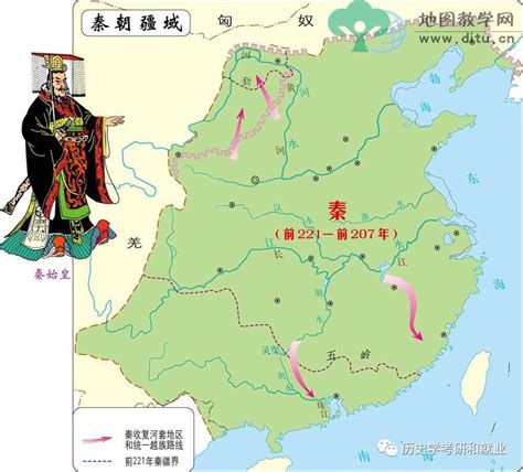 秦始皇灭六国的顺序，高清地图版，看一遍就记住了