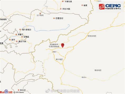 新疆克孜勒苏州乌恰县发生3.8级地震，震源深度18千米_手机新浪网