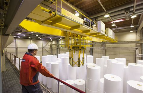 Konecranes has every stage of the pulp and paper industry process ...