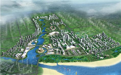 北海市冯家江新区一期建设用地控制性详细规划--设计成果展示