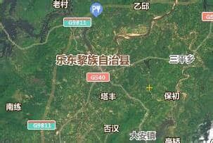 乐东县地图 - 卫星地图、实景全图 - 八九网