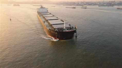 长江最大货轮“保盛畅洋”轮武汉下水 - 在建新船 - 国际船舶网