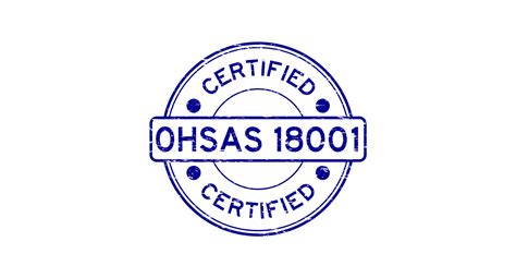 OHSAS 18001 - Health & Safety Management - 100% Success Rate