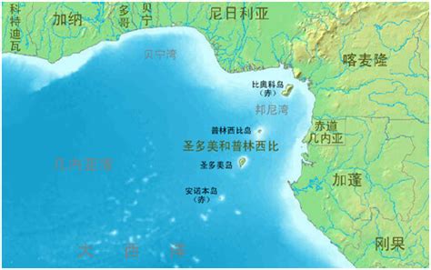 赤道几内亚地图图片