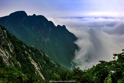云雾缭绕的庐山高清图片下载_红动中国