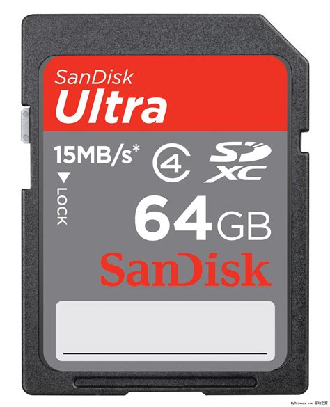 闪迪 SanDisk SD存储卡 C10 SDSDUNC-064G-ZN6IN 64GB 至尊高速SDXC UHS-I Class10-80M ...