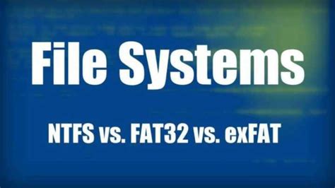 ntfs和fat32的区别（一文了解NTFS和FAT32的真正区别） | 说明书网