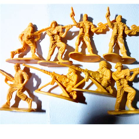 5cm兵团军事模型兵人战马 外贸二战士兵军人小人玩偶战争男孩玩具-阿里巴巴