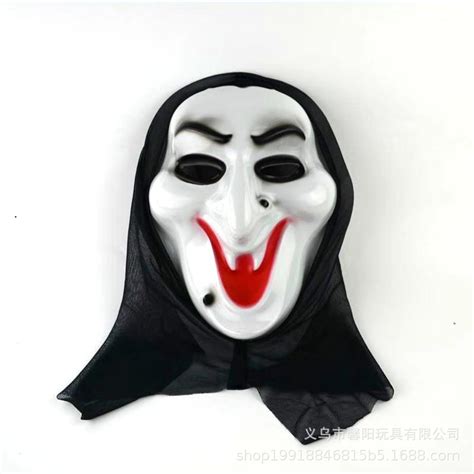 收获日2派对面具小丑面具搞笑恐怖鬼面具美国队长 国旗面具 批发-阿里巴巴