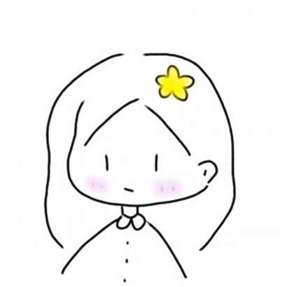 q版古风人物简笔画女生头像