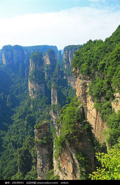 张家界山峰片图片-包图网